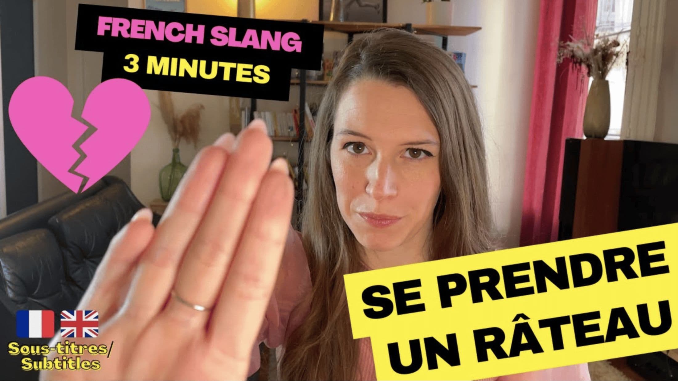 French Idiom: Se prendre un rateau - Learn French in 3 Minutes