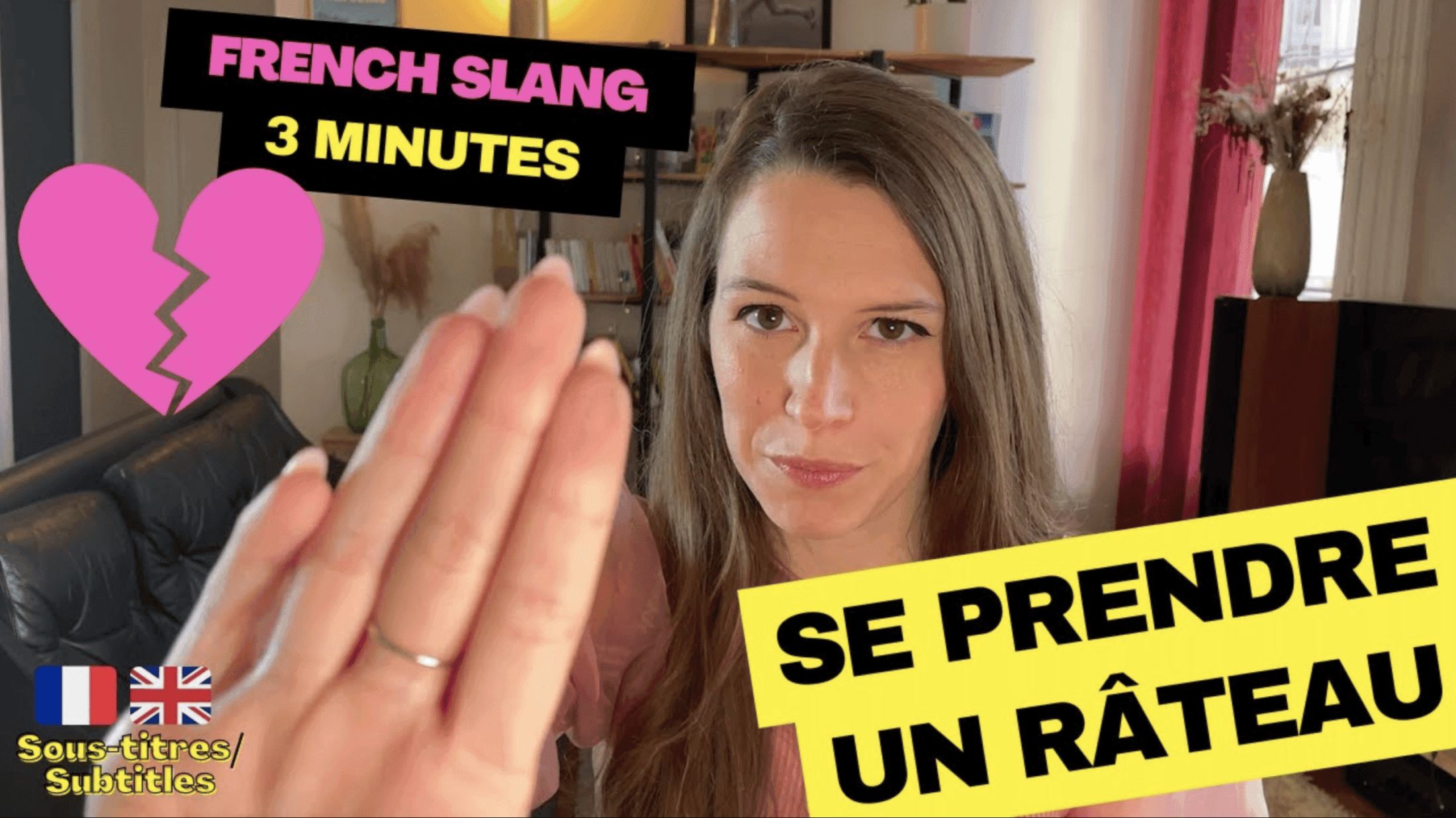 French Idiom: Se prendre un rateau - Learn French in 3 Minutes
