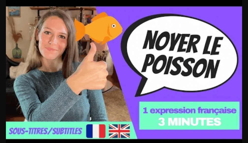 Learn French in 2 Minutes - French Idiom: Noyer le poisson