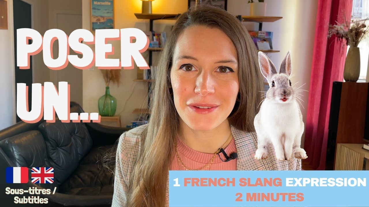 Imparare il francese in 2 minuti - Modo di dire francese: Poser un lapin