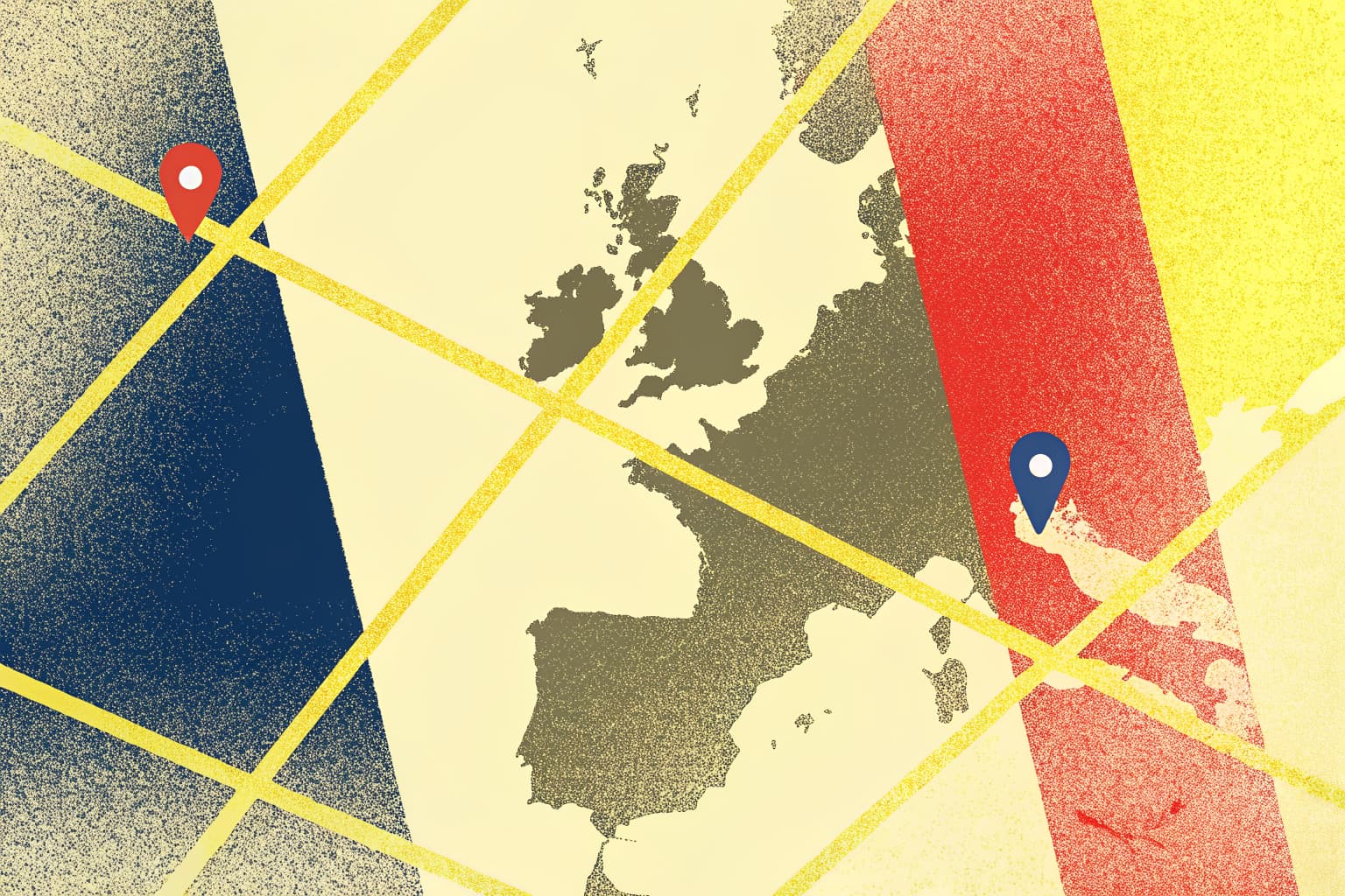 En, au, à, dans - les prépositions de lieu en français