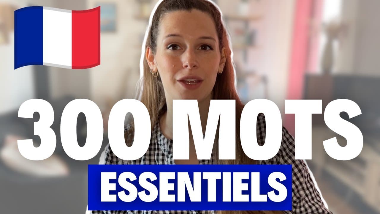 300 palavras em francês para o dia a dia