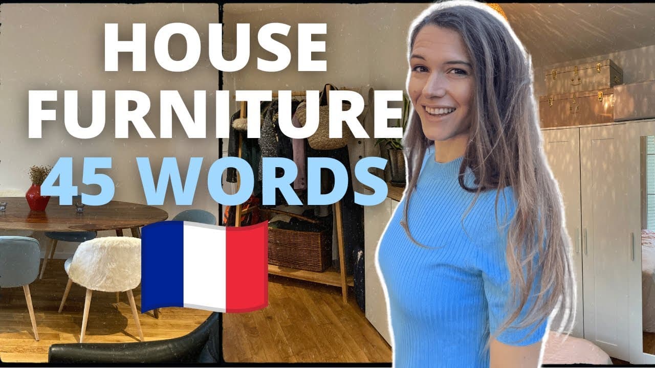 Le vocabulaire des meubles en français : 45 mots à connaître