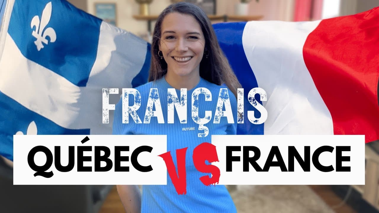 Le français de France face au français du Québec
