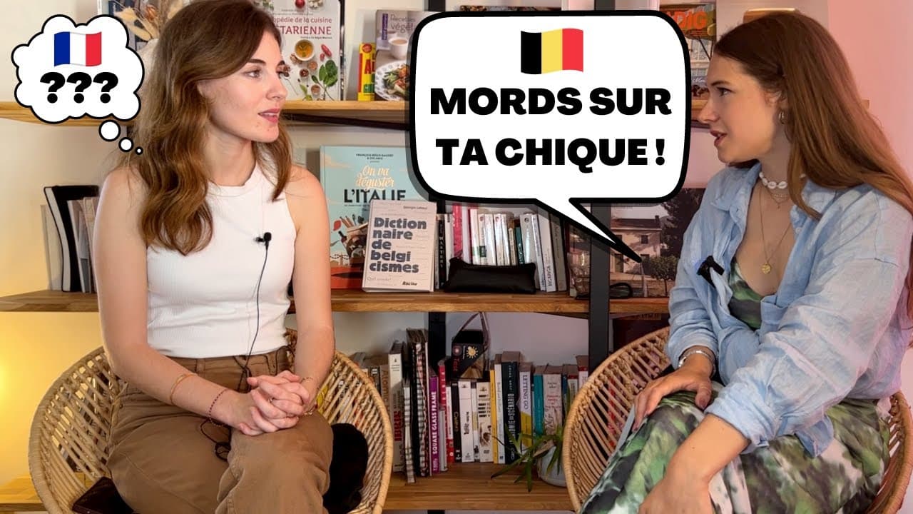 O que estas expressões do francês belga significam no francês padrão? Com Français avec Nelly