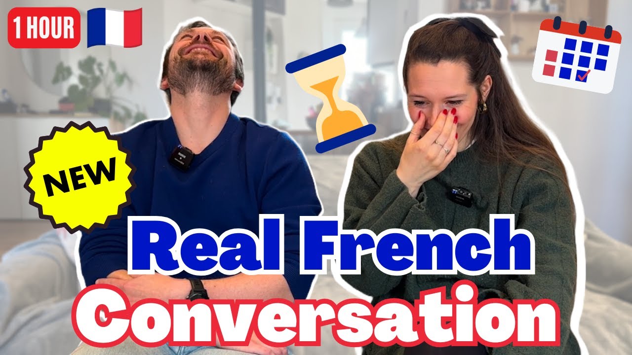 1 hour Real French Conversation - Our Future