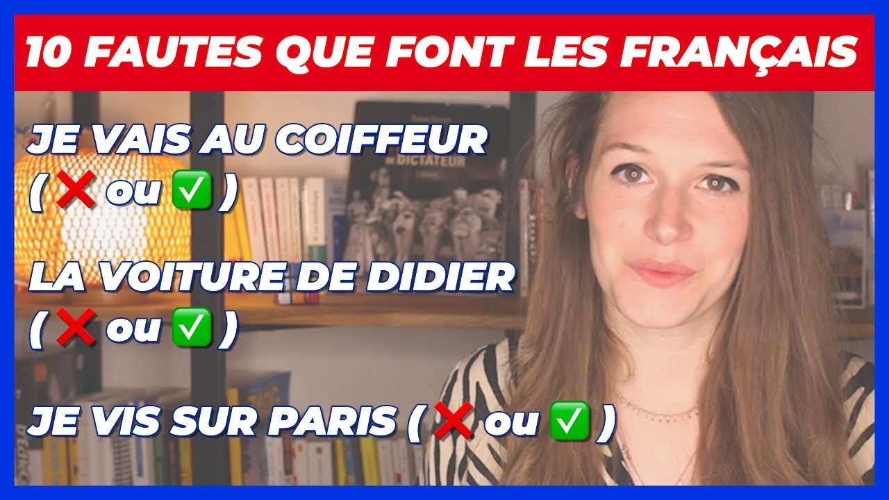 10 FAUTES QUE FONT LES FRANÇAIS EUX-MÊMES (Devinez les bonnes ou mauvaises réponses)