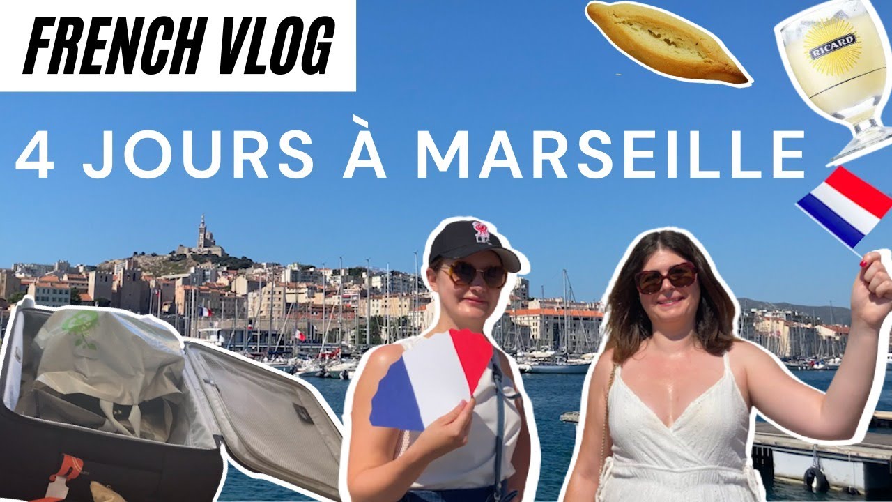 FRENCH VLOG - Marseille with my friends (national day, boat tour, packing…) // EN + FR subtitles