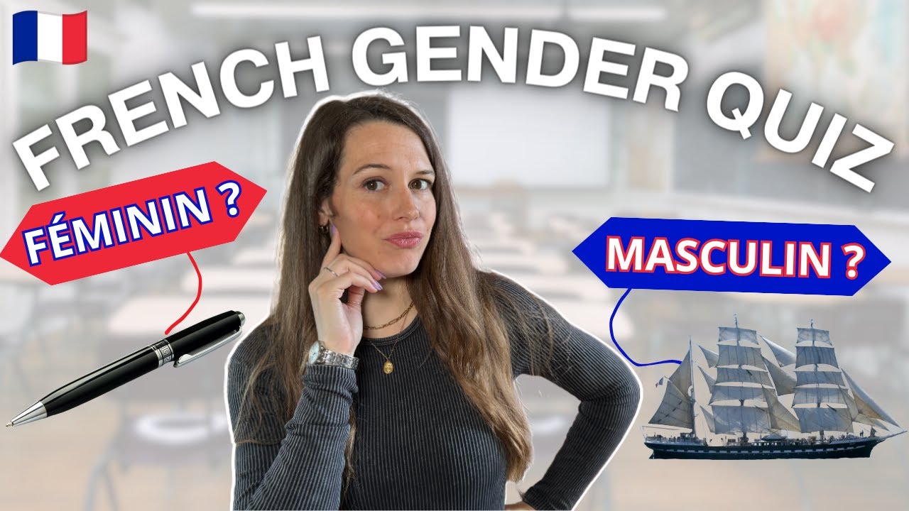 Masculin 🚹 ou Féminin 🚺 en français ? Test sur 100 mots du quotidien.