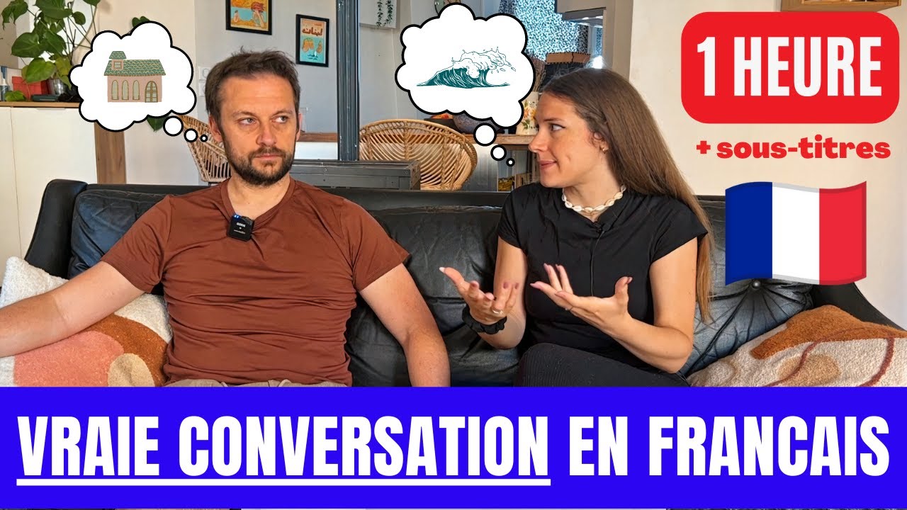 Real French conversation: our dream house, moving to South of France… (+ FR Subtitles)