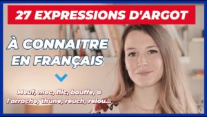 27 expressions to know in French