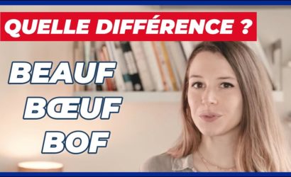LA DIFFÉRENCE EN FRANÇAIS ENTRE BEAUF BŒUF ET BOF ?