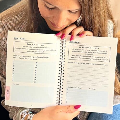 carnet apprentissage français