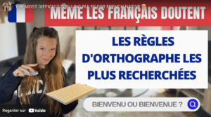 Les règles d'orthographe les plus recherchées