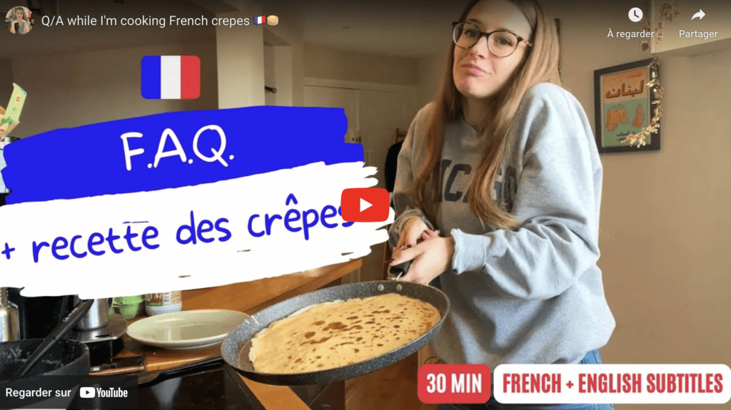 FAQ + recette des crêpes