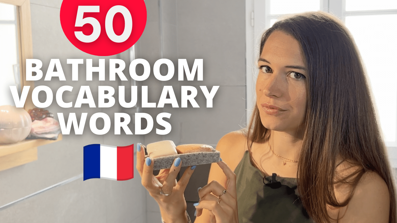 vocabulaire salle de bain français